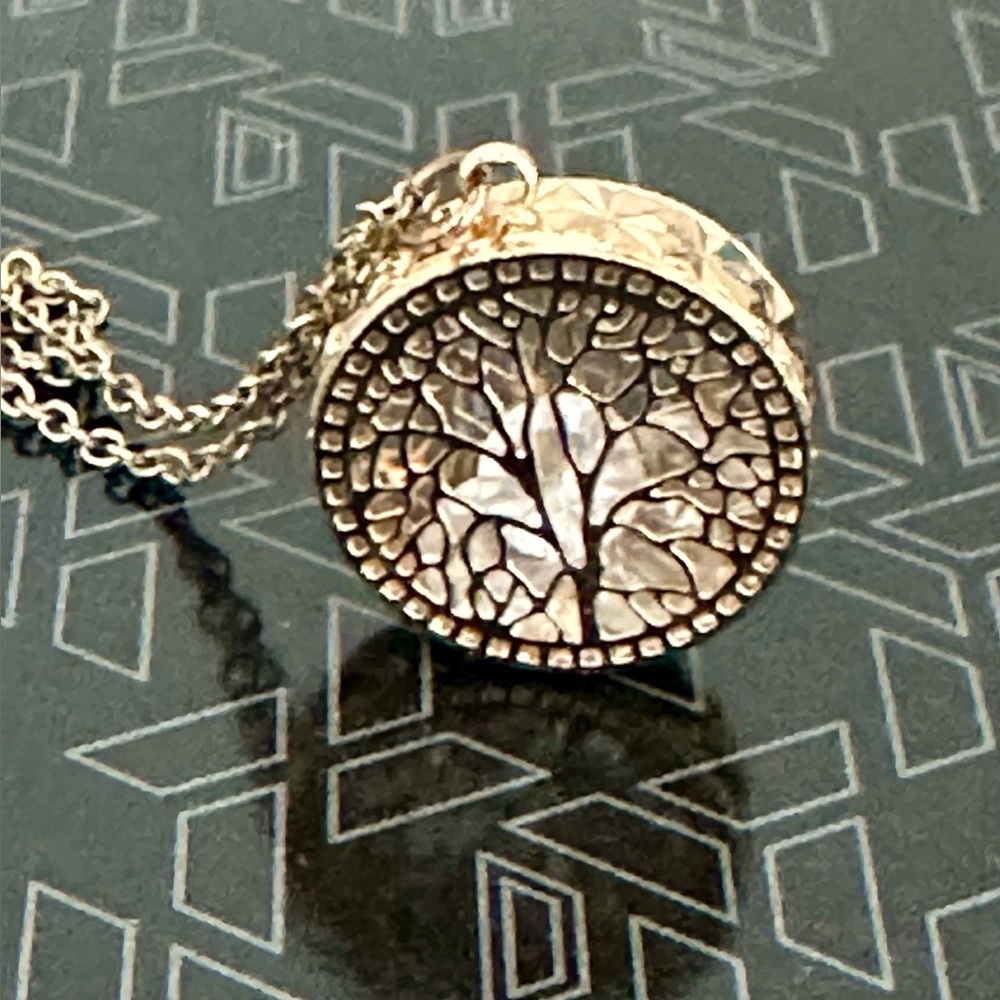 Tree of Life gold plated necklace